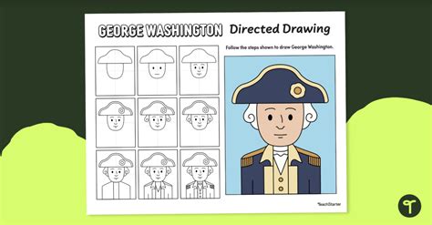 directed drawing george washington